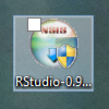 Ícone do arquivos de instalação do programa RStudio